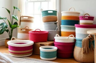 Cestos de Crochê