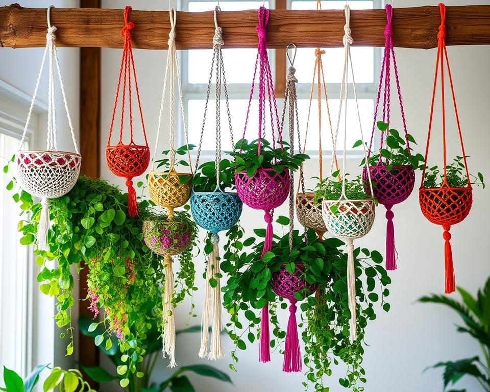 Cestos de Crochê: Organização e Beleza em Todos os Cômodos