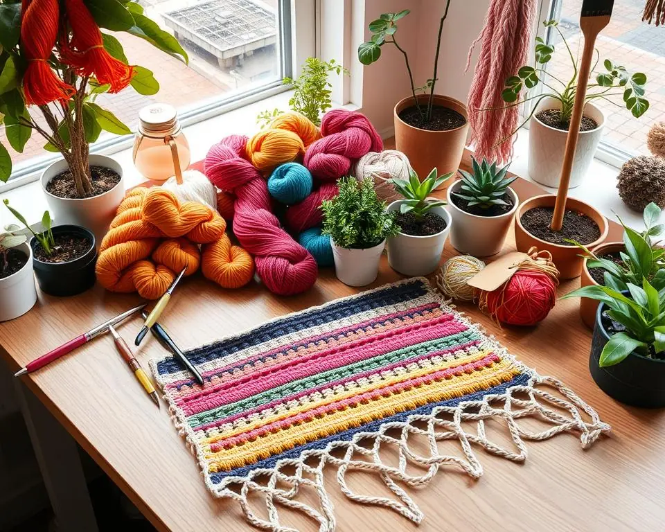 Crochê Tunisiano: O Que é e Como Começar Passo a Passo